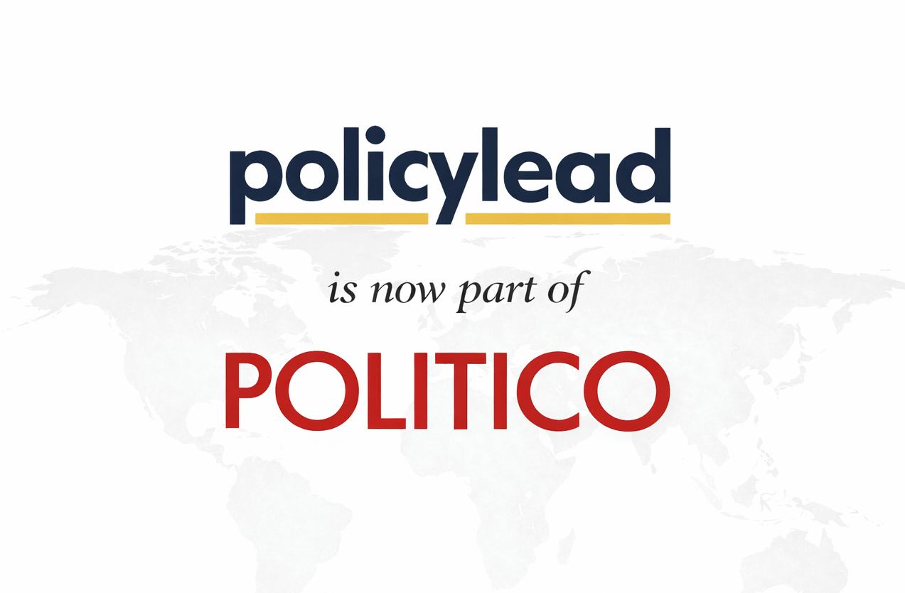 Policylead gehört jetzt zu POLITICO